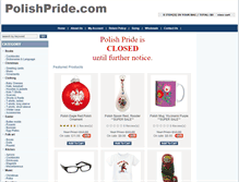 Tablet Screenshot of polishpride.com